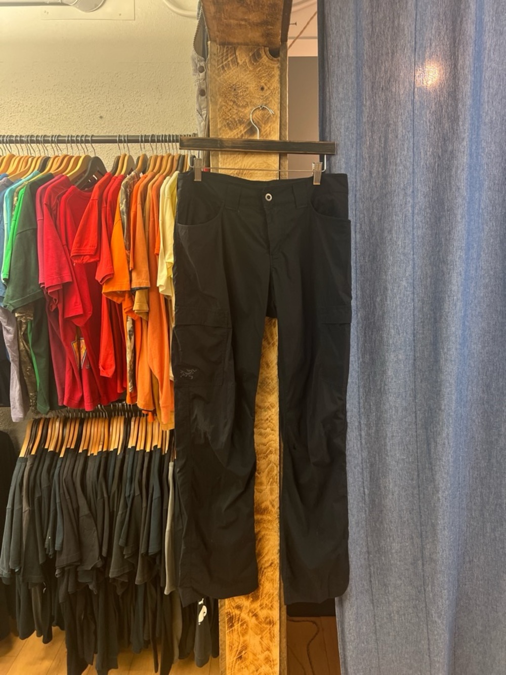Vintage Arc’teryx Black Nylon Pants